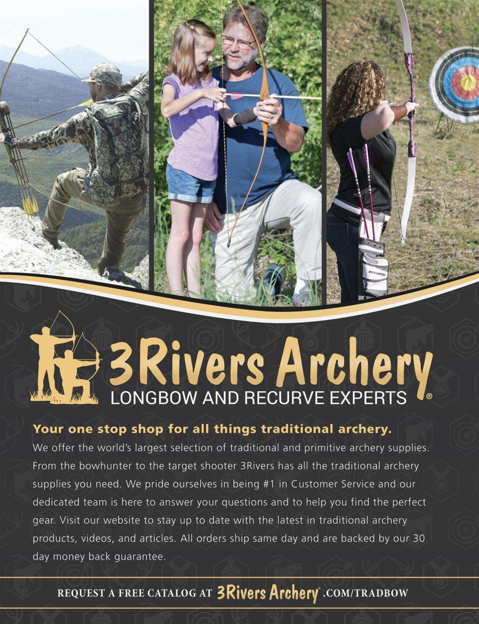 Traditional Bowhunter Magazine Preview Pages