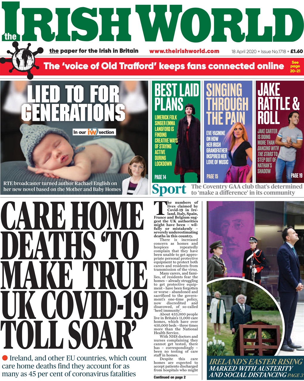 Irish World Preview Pages