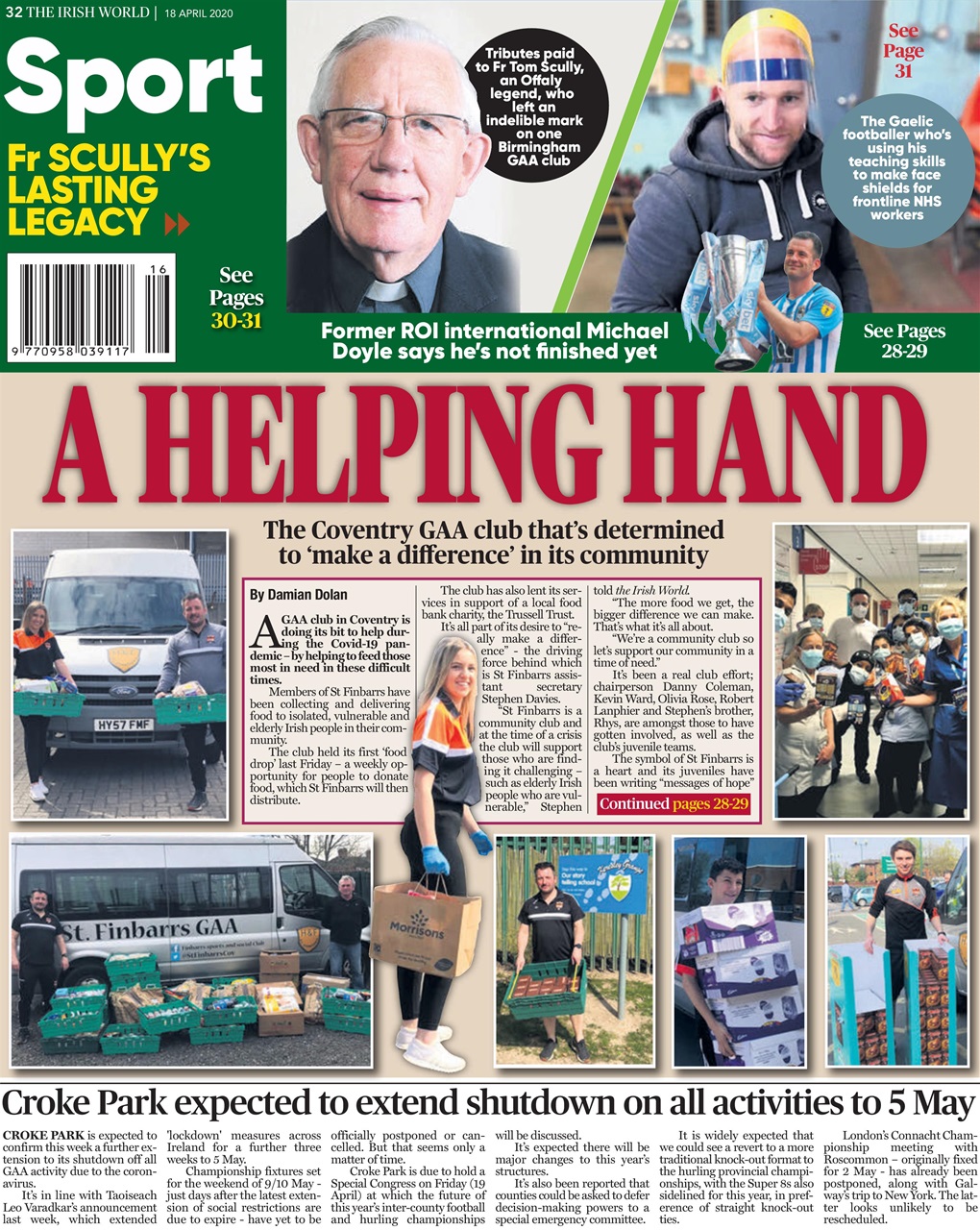 Irish World Preview Pages