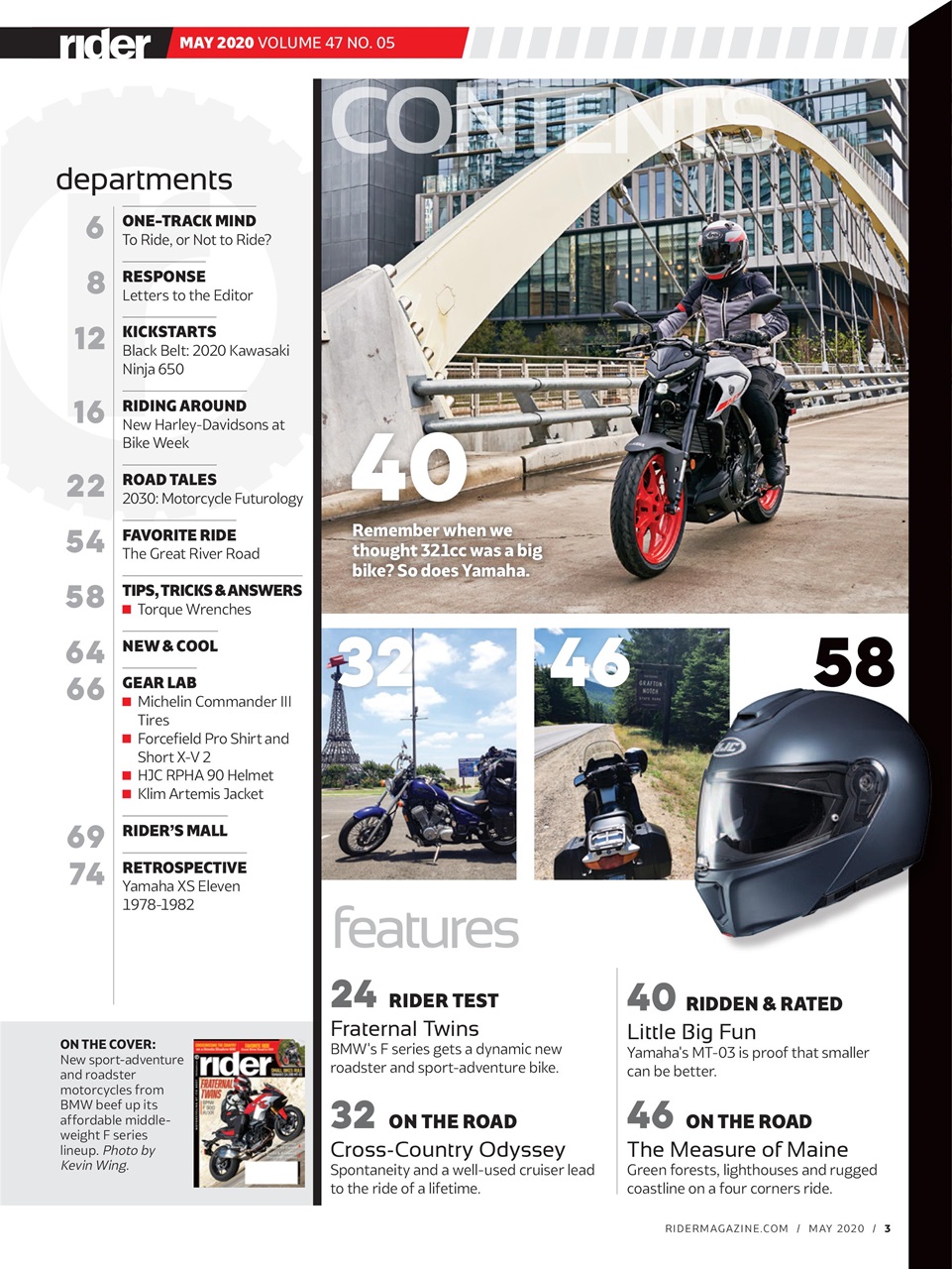 Rider Magazine Preview Pages