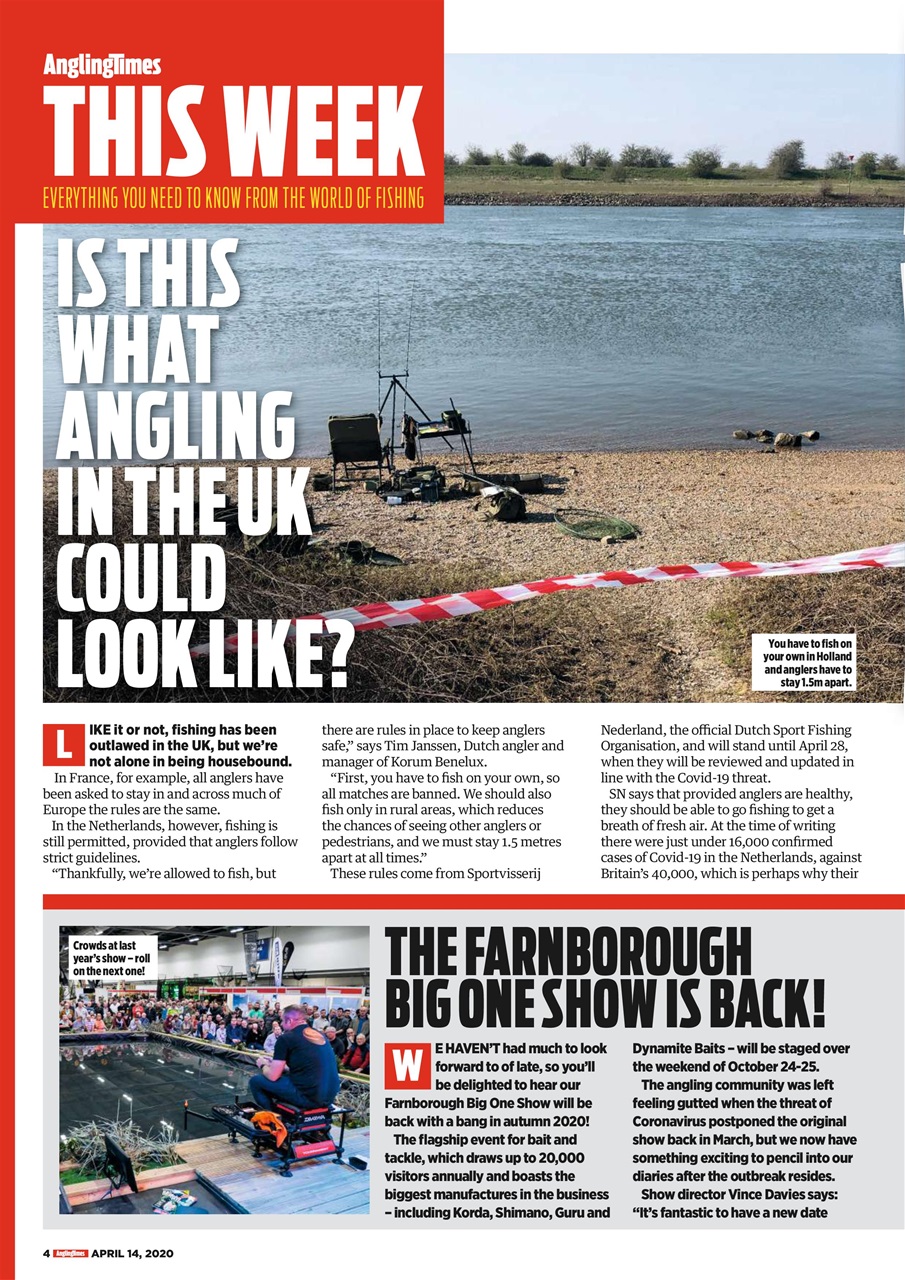 Angling Times Preview Pages
