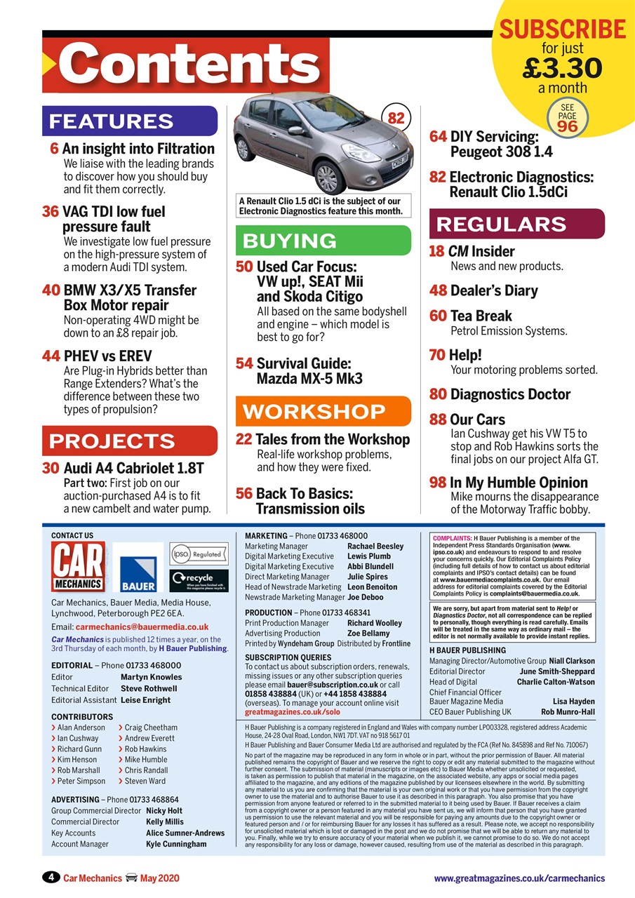 Car Mechanics Preview Pages