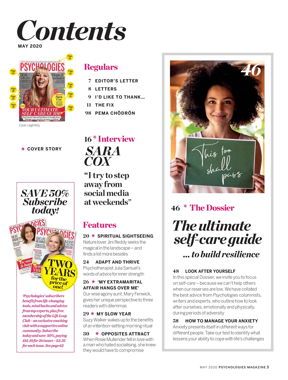 Psychologies Preview Pages