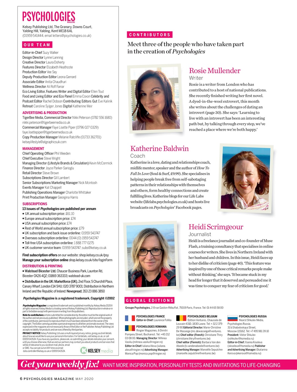 Psychologies Preview Pages