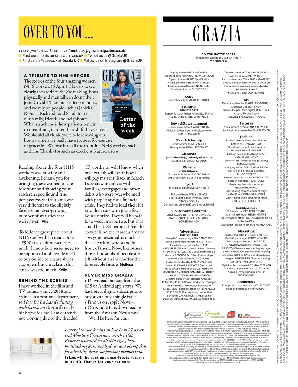 Grazia Preview Pages