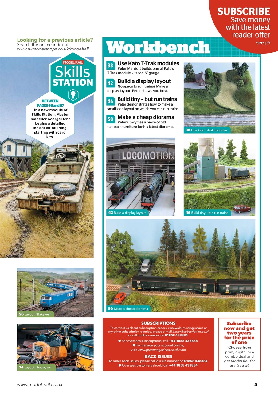 Model Rail Preview Pages
