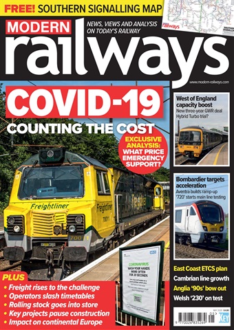 Modern Railways issue  May 2020