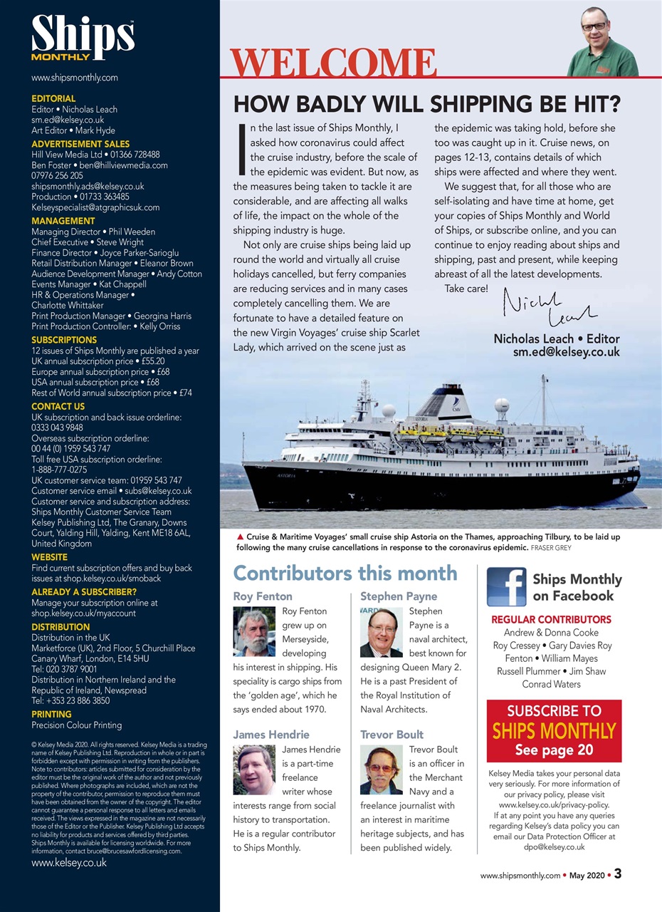 Ships Monthly Preview Pages