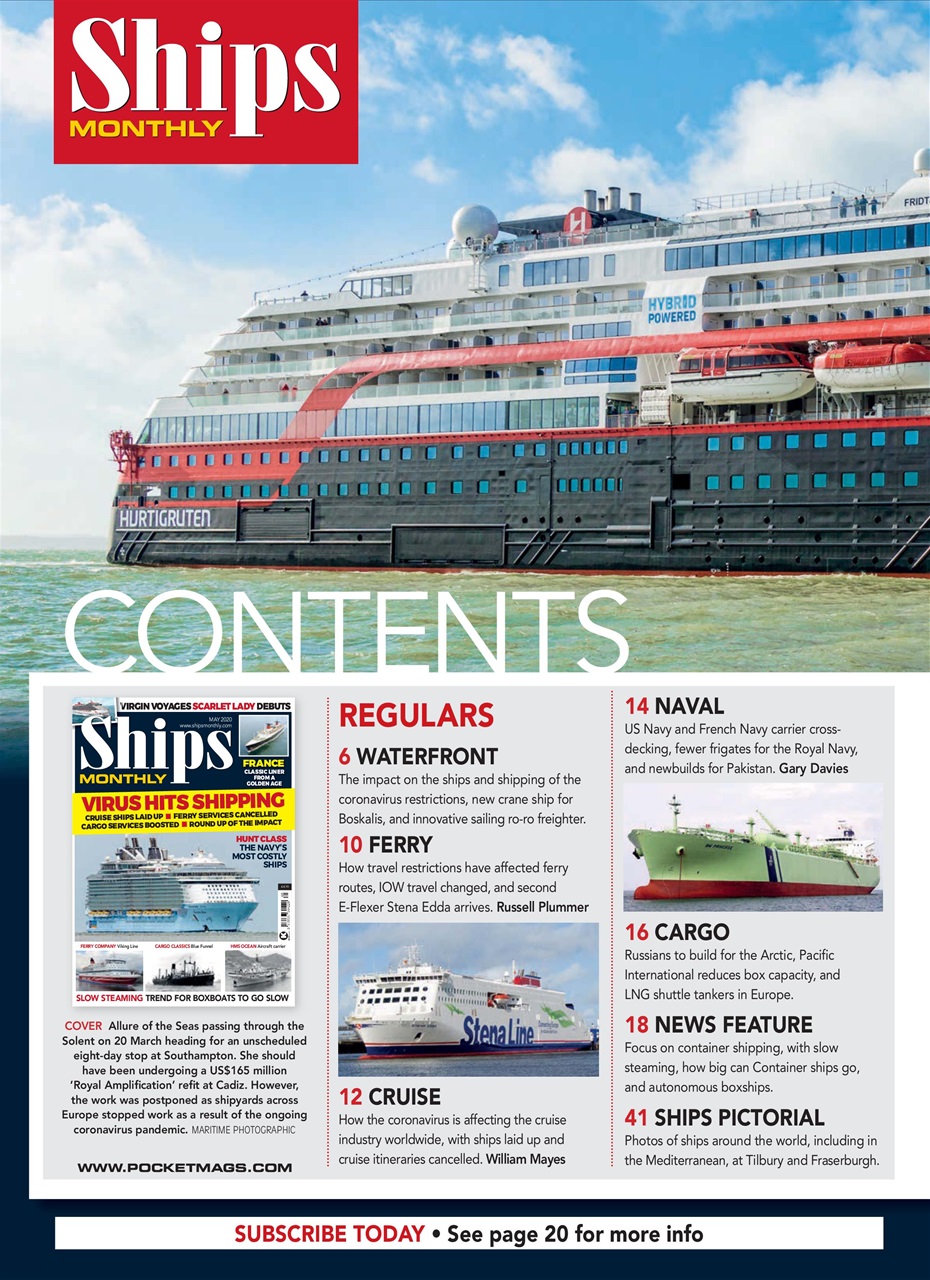 Ships Monthly Preview Pages