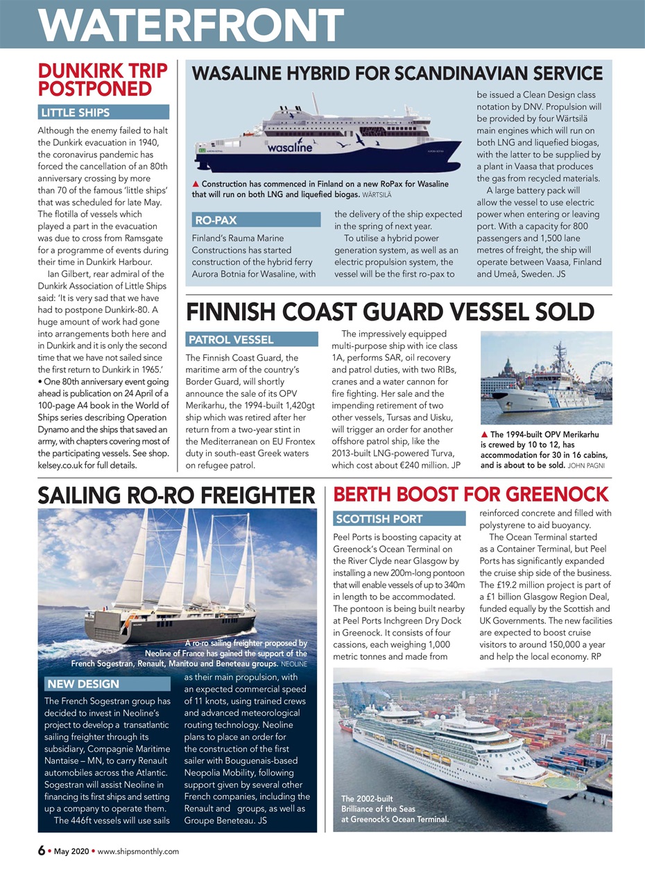 Ships Monthly Preview Pages
