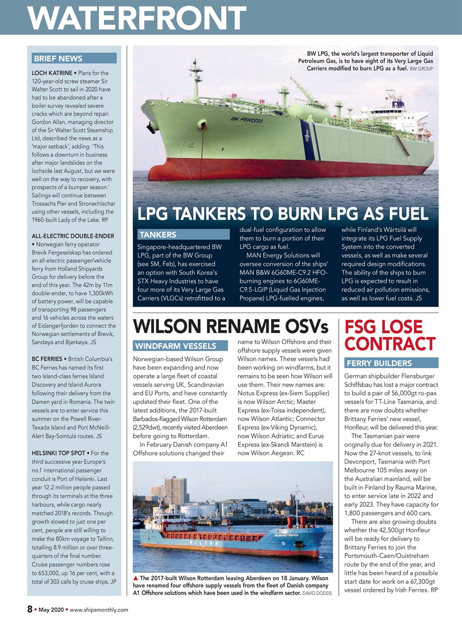 Ships Monthly Preview Pages