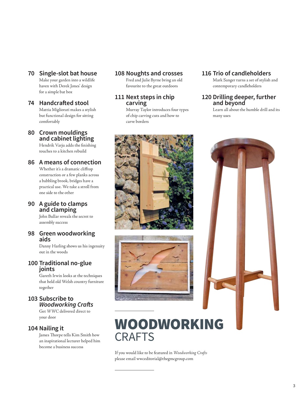 Woodworking Crafts Magazine Preview Pages