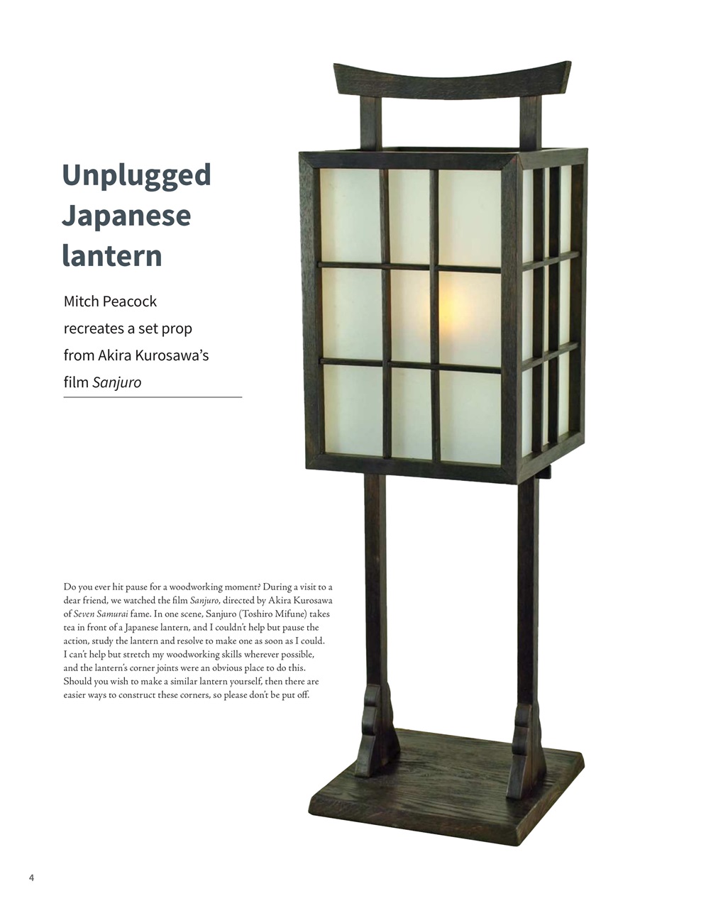 Woodworking Crafts Magazine Preview Pages