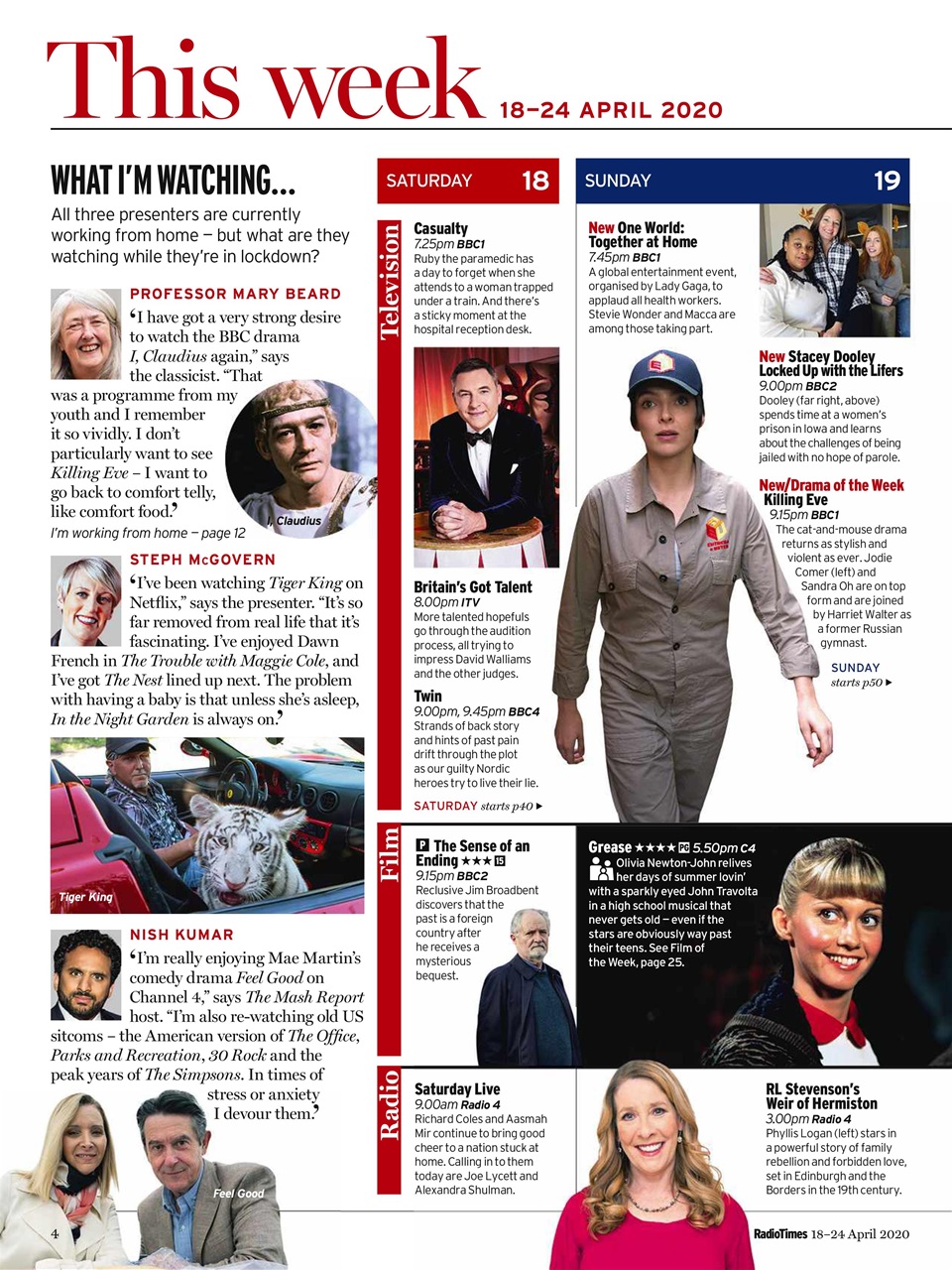 Radio Times Preview Pages