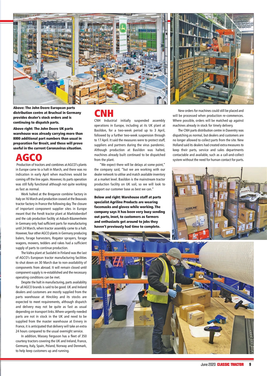 Classic Tractor Preview Pages