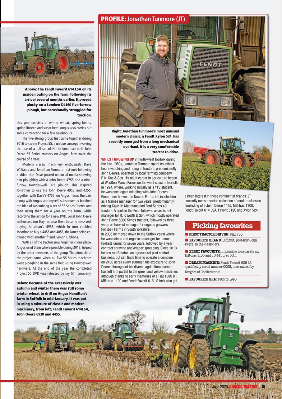 Classic Tractor Preview Pages