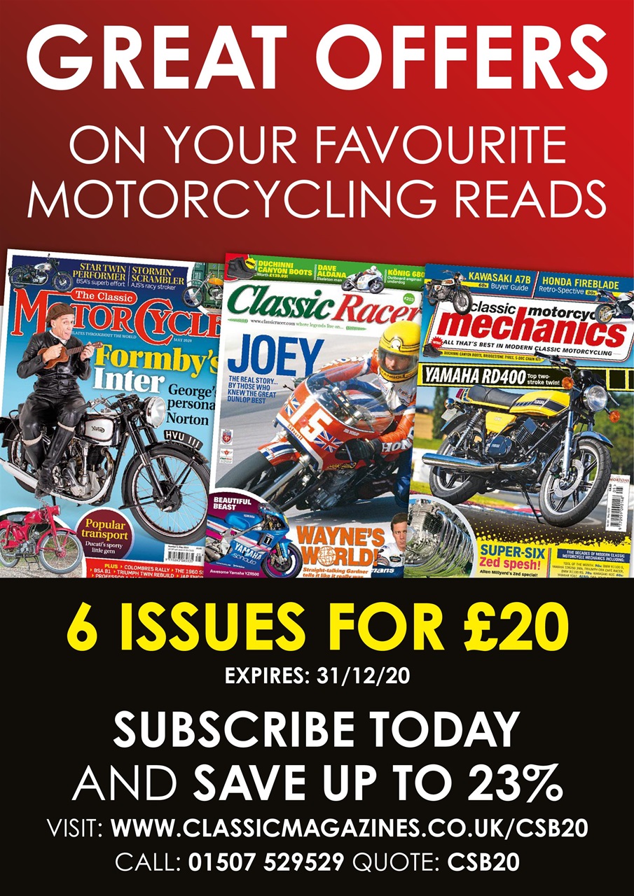 Classic Motorcycle Mechanics Preview Pages