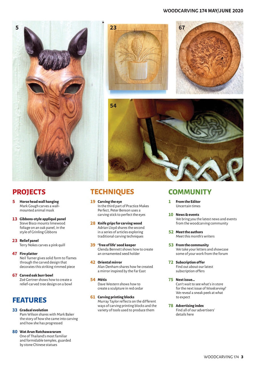Woodcarving Preview Pages