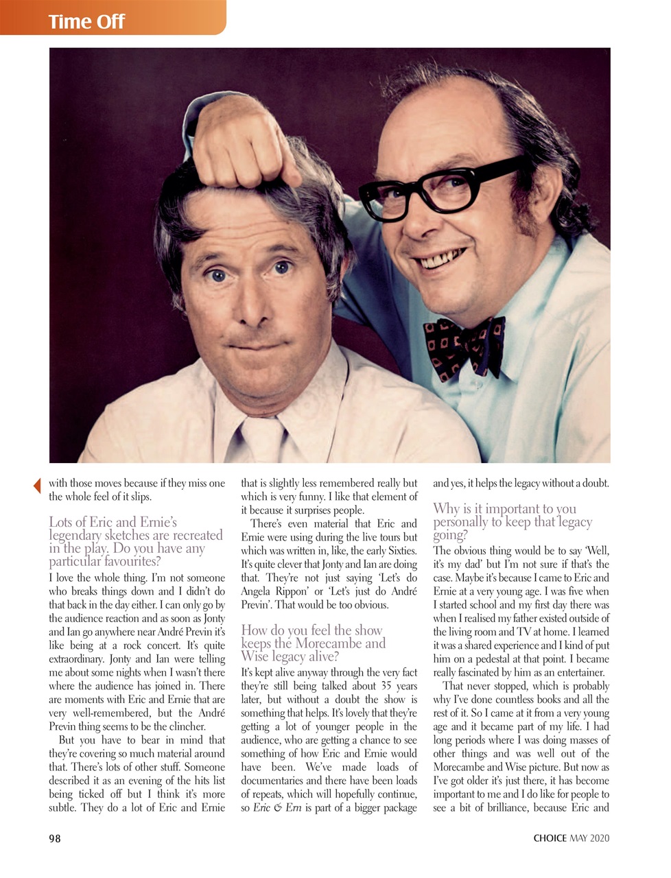 Choice Magazine Preview Pages