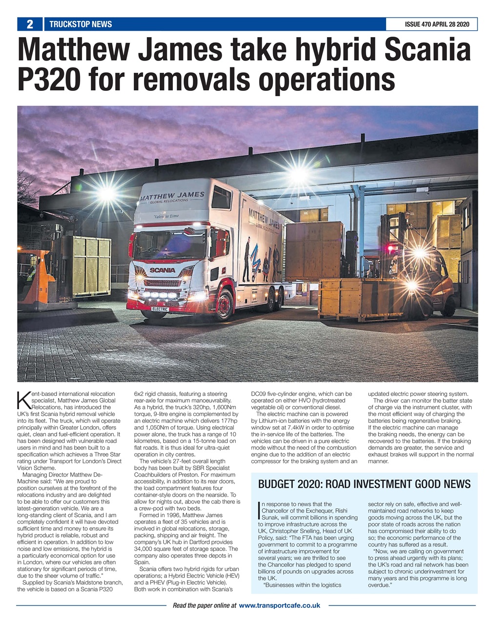 Truckstop News Preview Pages