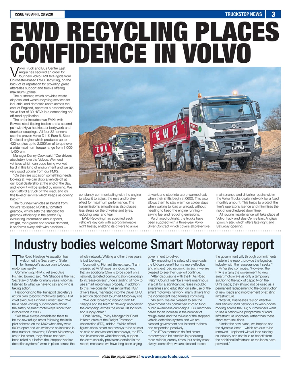 Truckstop News Preview Pages