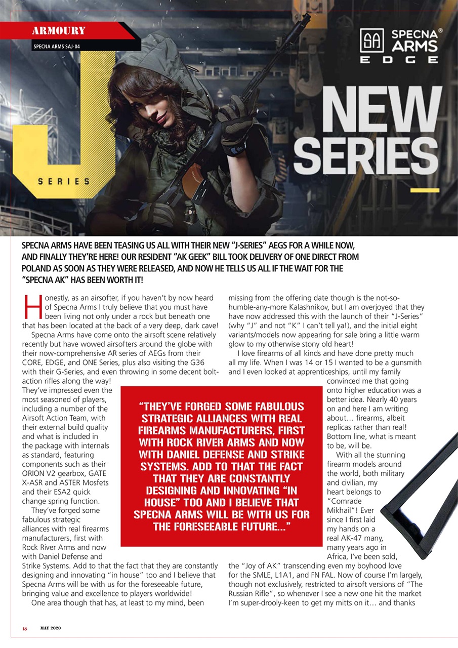 Airsoft Action Preview Pages