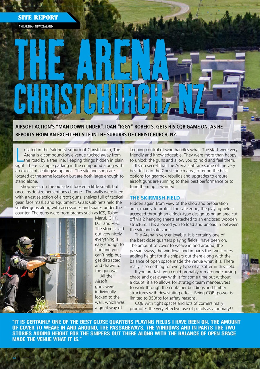 Airsoft Action Preview Pages