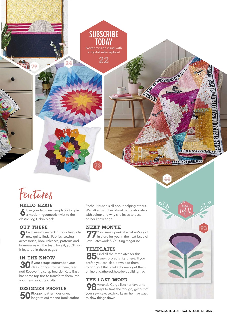 Love Patchwork & Quilting Preview Pages