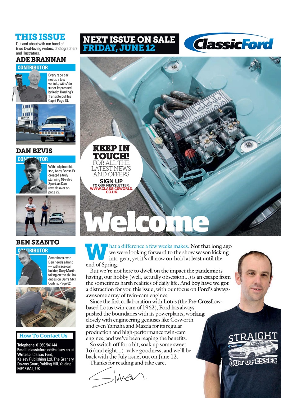 Classic Ford Preview Pages