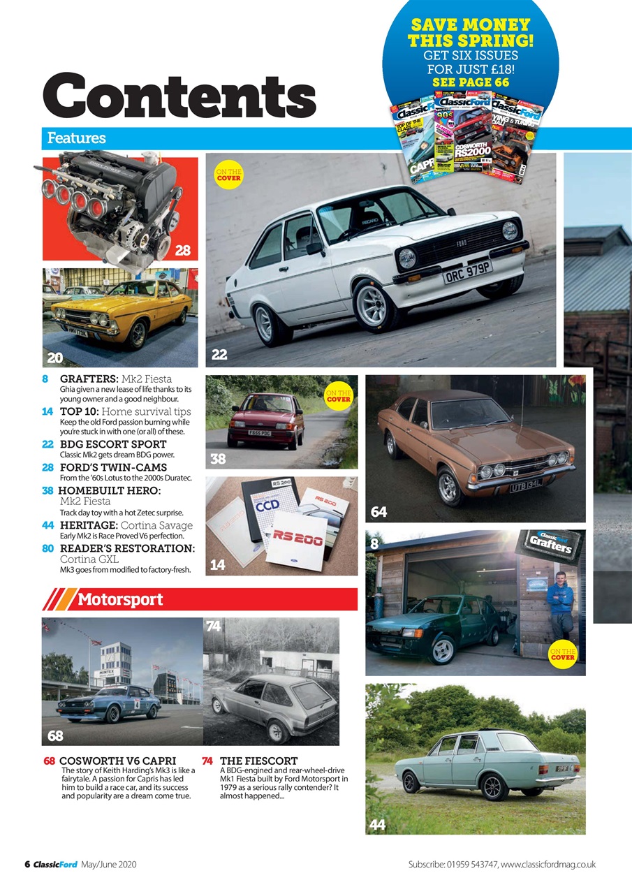 Classic Ford Preview Pages