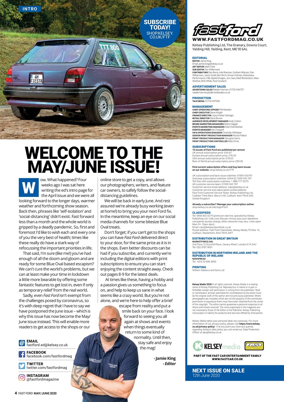 Fast Ford Preview Pages