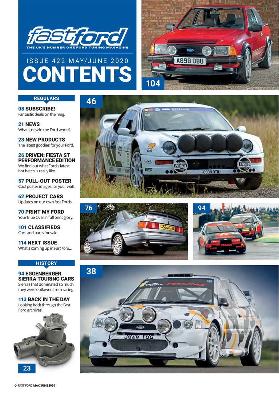 Fast Ford Preview Pages