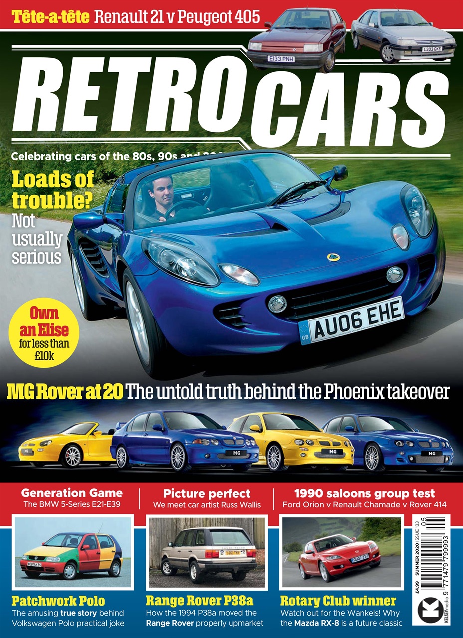 Retro Cars Preview Pages