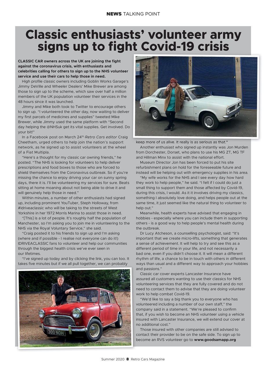 Retro Cars Preview Pages