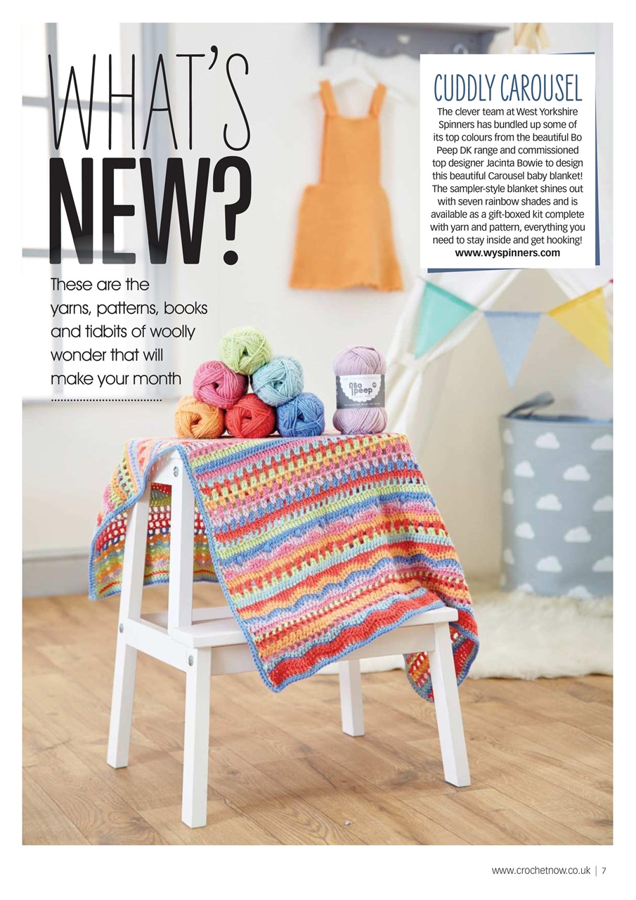 Crochet Now Magazine Preview Pages