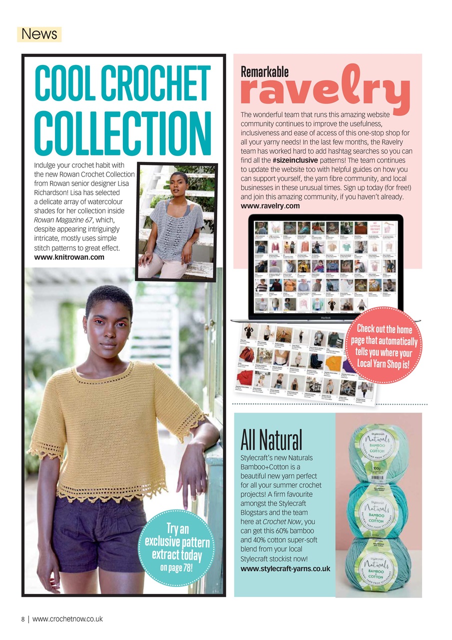 Crochet Now Magazine Preview Pages