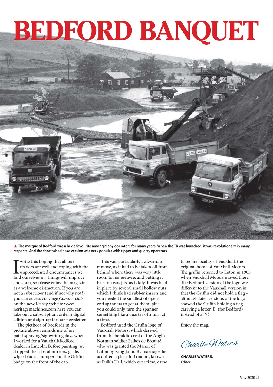 Heritage Commercials Magazine Preview Pages