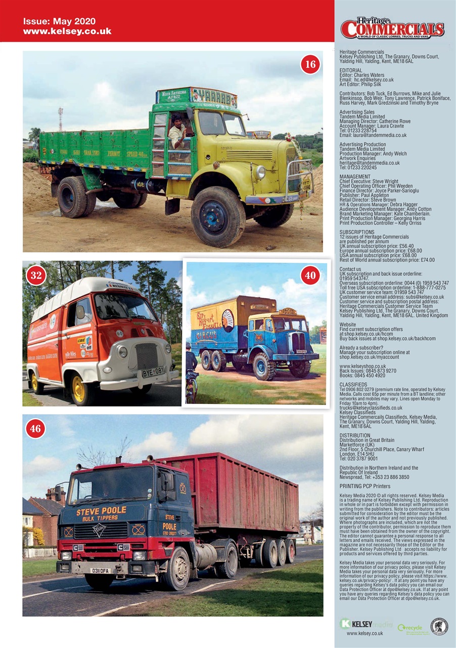 Heritage Commercials Magazine Preview Pages