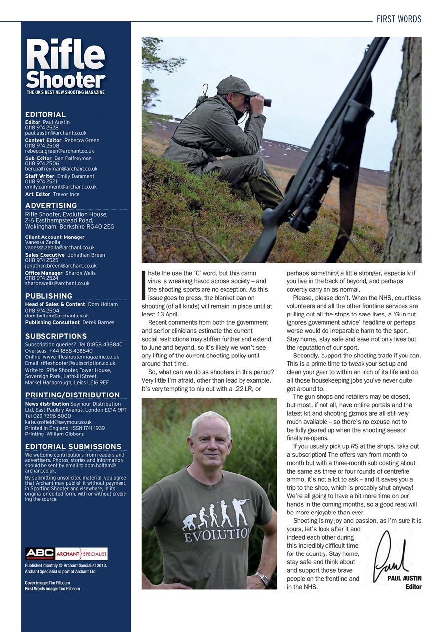 Rifle Shooter Preview Pages