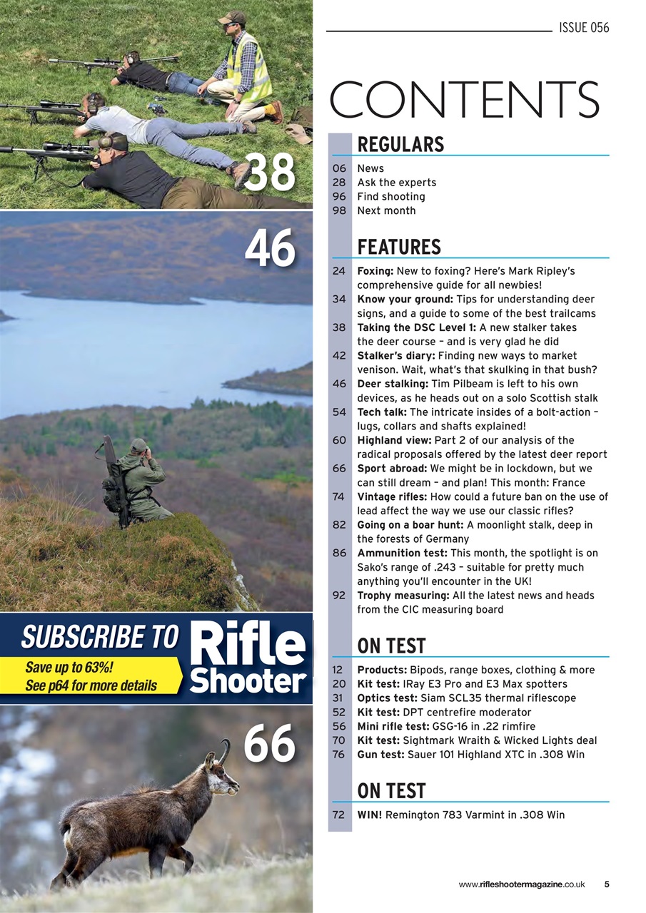 Rifle Shooter Preview Pages