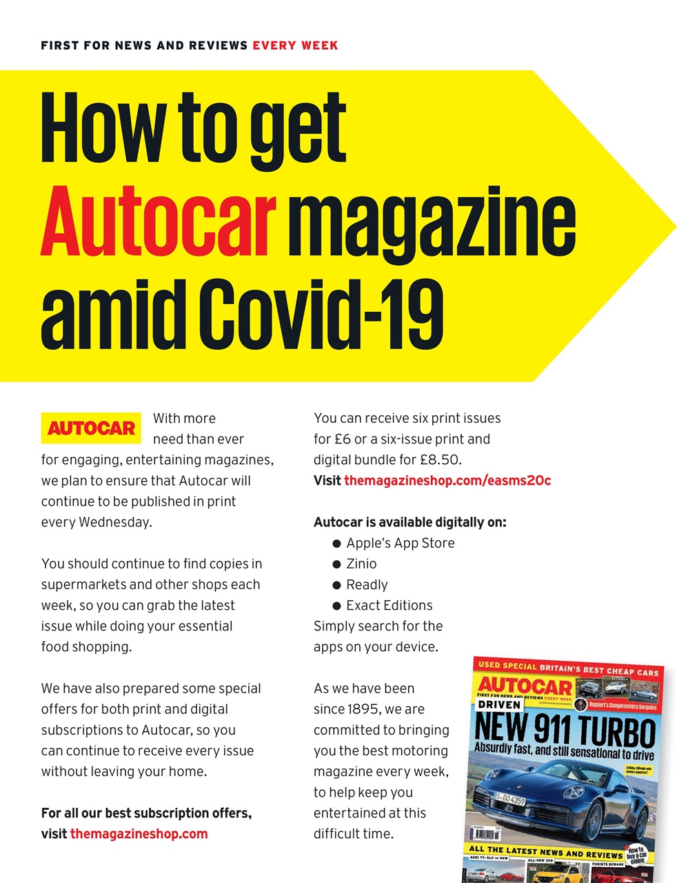Autocar Preview Pages