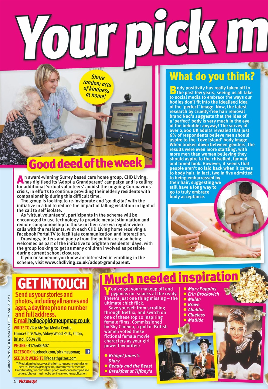 Pick Me Up Preview Pages