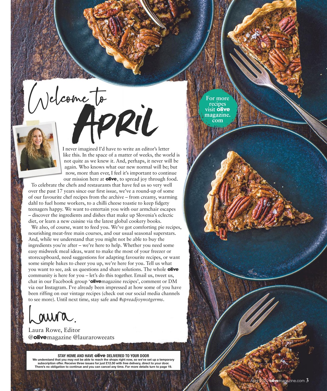 Olive Magazine Preview Pages