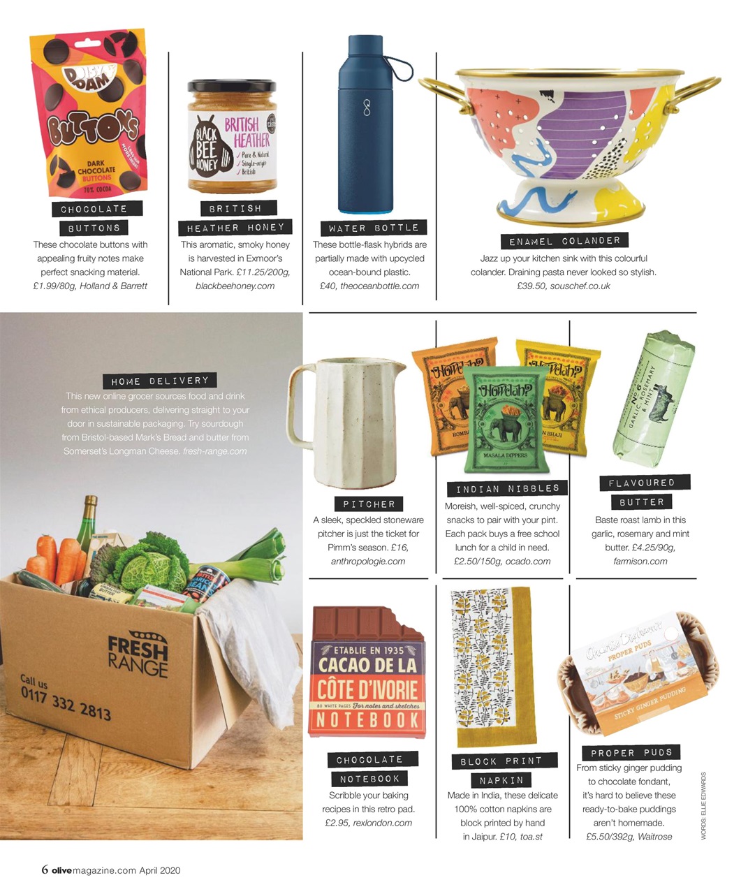 Olive Magazine Preview Pages