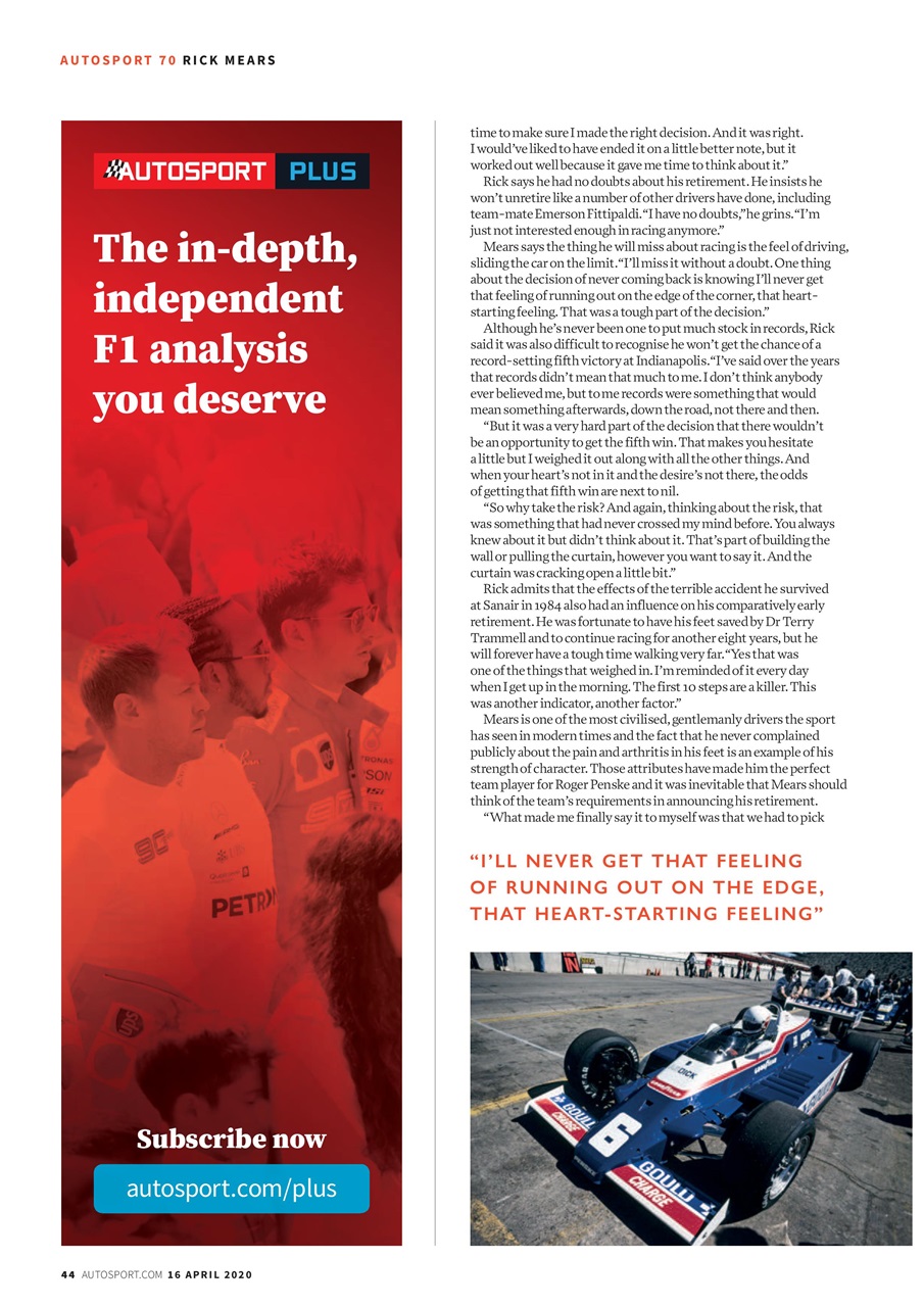 Autosport Preview Pages