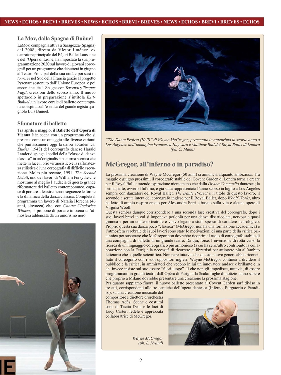 BALLET2000 Edizione Italia Preview Pages