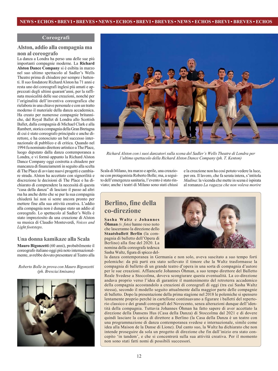 BALLET2000 Edizione Italia Preview Pages