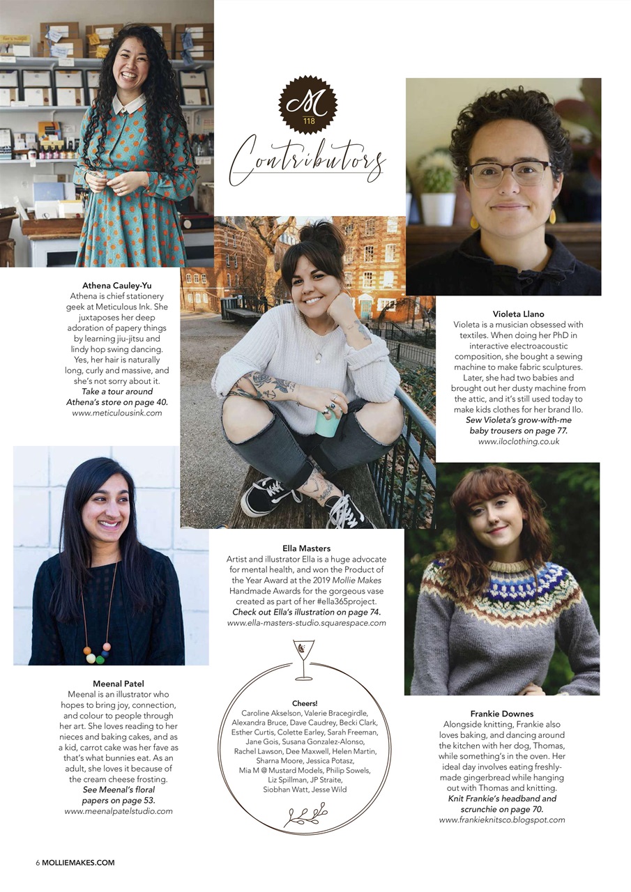 Mollie magazine Preview Pages