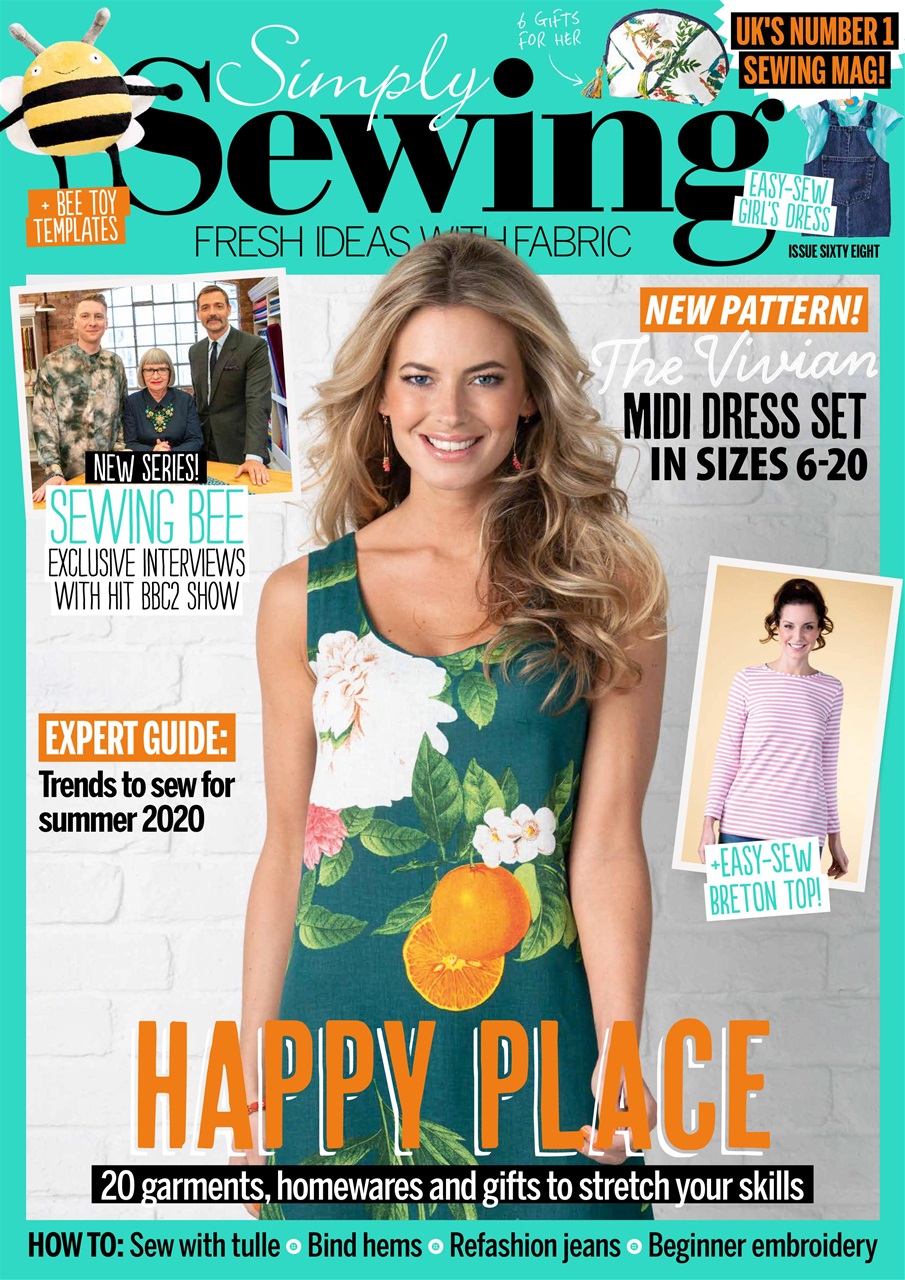 Simply Sewing Preview Pages