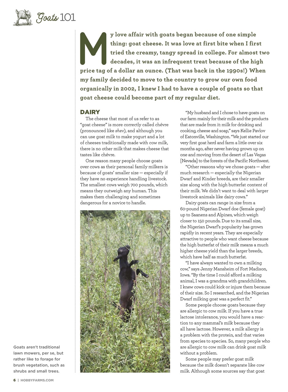 Hobby Farms Magazine Preview Pages